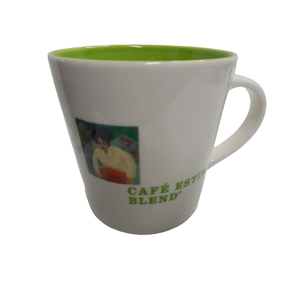 Starbucks Cafe Estima Blend Coffee Mugs 16oz 2005